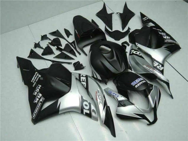 CBR 600 RR 09-12 Verkleidungen - Schwarz Silber Repsol CBR 600 RR 09-12 Verkleidungen - Schwarz Silber Repsol