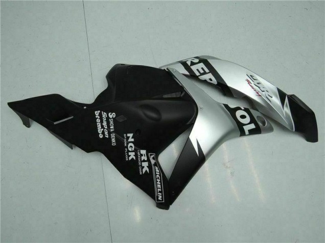CBR 600 RR 09-12 Verkleidungen - Schwarz Silber Repsol CBR 600 RR 09-12 Verkleidungen - Schwarz Silber Repsol