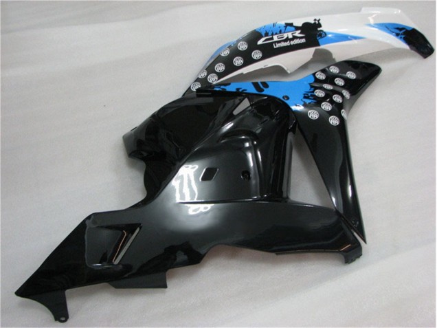 CBR 600 RR 09-12 Verkleidungen - Schwarz Weiß Blau CBR 600 RR 09-12 Verkleidungen - Schwarz Weiß Blau