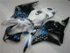 CBR 600 RR 09-12 Verkleidungen - Schwarz Weiß Blau CBR 600 RR 09-12 Verkleidungen - Schwarz Weiß Blau