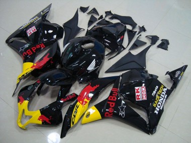 CBR 600 RR 09-12 Verkleidungen - Schwarzer Rot Bull