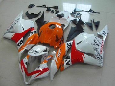 CBR 600 RR 09-12 Verkleidungen - Weiß New Repsol