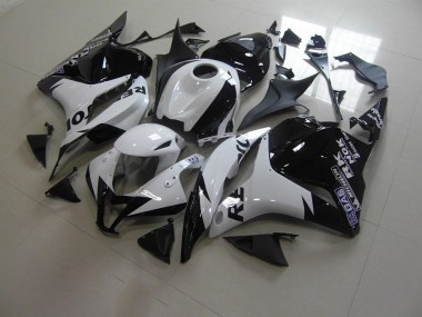 CBR 600 RR 09-12 Verkleidungen - Weiß Schwarz Repsol