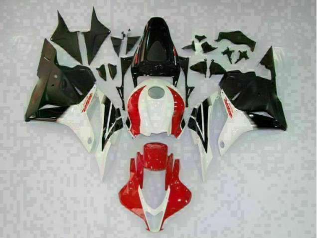 CBR 600 RR 09-12 Verkleidungen - Weiß Schwarz Rot CBR 600 RR 09-12 Verkleidungen - Weiß Schwarz Rot
