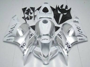 CBR 600 RR 09-12 Verkleidungen - Weiß Silber Repsol