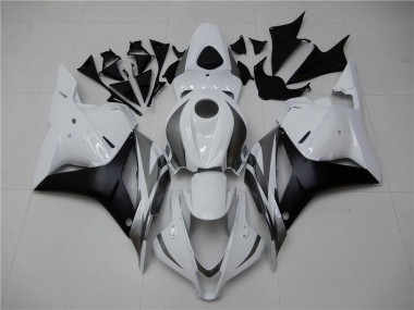 CBR 600 RR 09-12 Verkleidungen - Weiß Silber Schwarz
