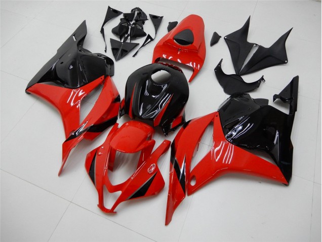 CBR 600 RR 09-12 Vollverkleidung - Rot Schwarz CBR 600 RR 09-12 Vollverkleidung - Rot Schwarz