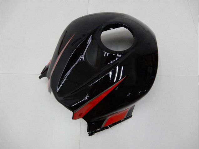 CBR 600 RR 09-12 Vollverkleidung - Rot Schwarz CBR 600 RR 09-12 Vollverkleidung - Rot Schwarz