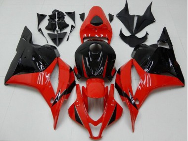 CBR 600 RR 09-12 Vollverkleidung - Rot Schwarz