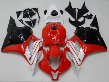 CBR 600 RR 09-12 Vollverkleidung - Rot Weiß Schwarz
