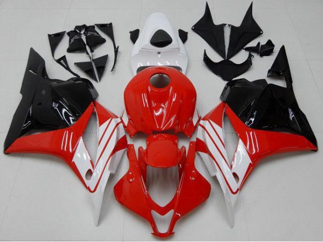 CBR 600 RR 09-12 Vollverkleidung - Rot Weiß Schwarz CBR 600 RR 09-12 Vollverkleidung - Rot Weiß Schwarz