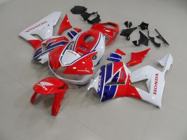 CBR 600 RR 13-21 Verkleidungen - Rot Weiß Blau HRC