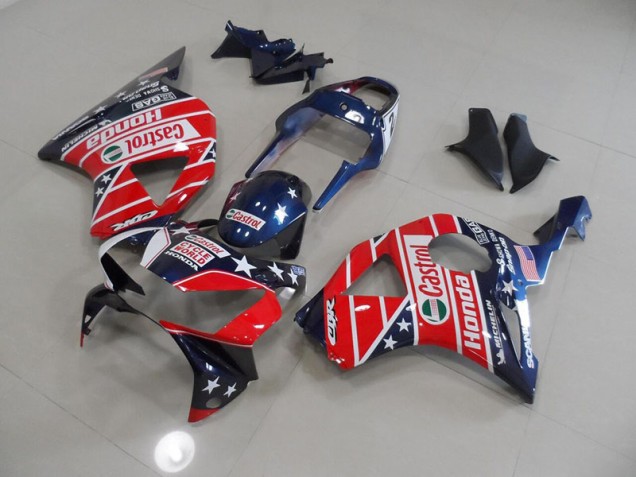 CBR 900 RR 954 02-03 Verkleidungen - Blau Rot Castrol Zykluswelt CBR 900 RR 954 02-03 Verkleidungen - Blau Rot Castrol Zykluswelt