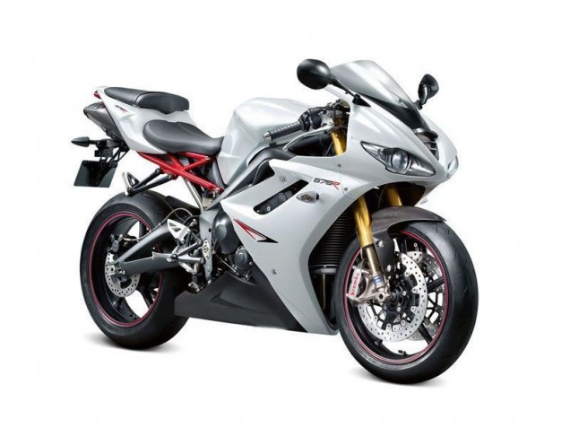 Daytona 675 Triple 09-12 Verkleidungen - Perl Weiß Schwarz Daytona 675 Triple 09-12 Verkleidungen - Perl Weiß Schwarz
