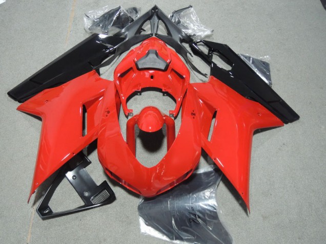 Ducati 1098 07-14 Verkleidungen - Rot Schwarz Ducati 1098 07-14 Verkleidungen - Rot Schwarz