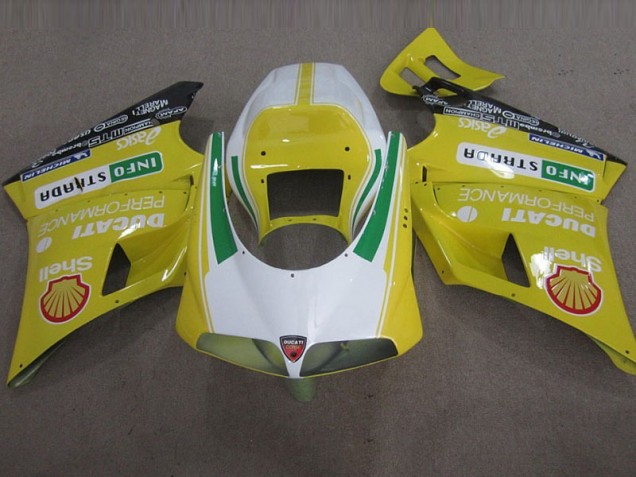 Ducati 748 93-05 Verkleidungen - Gelb Shell Info Strrda Ducati 748 93-05 Verkleidungen - Gelb Shell Info Strrda