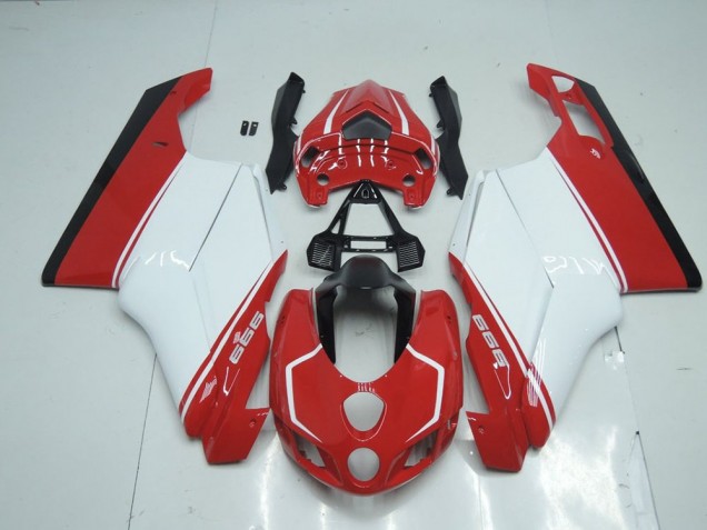 Ducati 749 999 05-06 Verkleidungen - Rot Weiß Rot Ducati 749 999 05-06 Verkleidungen - Rot Weiß Rot