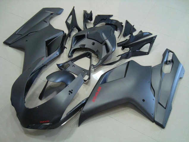 Ducati 848 1098 1198 07-14 Verkleidungen - Matt Schwarz Ducati 848 1098 1198 07-14 Verkleidungen - Matt Schwarz