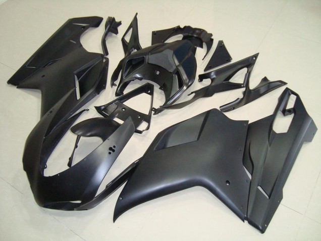 Ducati 848 1098 1198 07-14 Verkleidungen - Matt Schwarz ohne Aufkleber Ducati 848 1098 1198 07-14 Verkleidungen - Matt Schwarz ohne Aufkleber