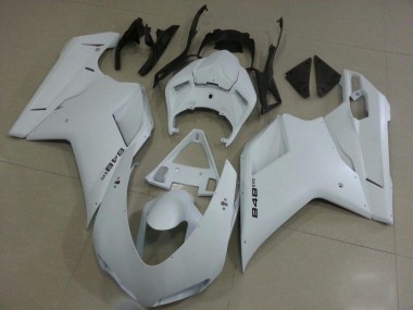 Ducati 848 1098 1198 07-14 Verkleidungen - MattWeiß