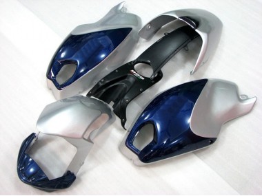 Ducati Monster 696 08-12 Verkleidungen - Blau Silber