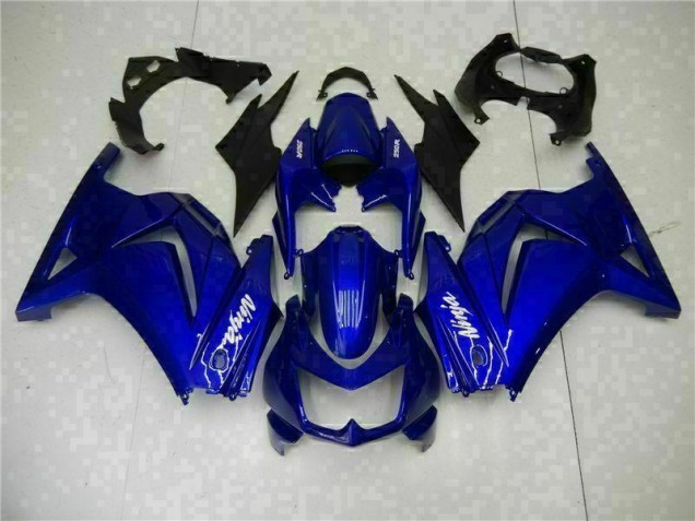 EX250 08-12 Verkleidung - Blau Schwarz Weiß Ninja EX250 08-12 Verkleidung - Blau Schwarz Weiß Ninja