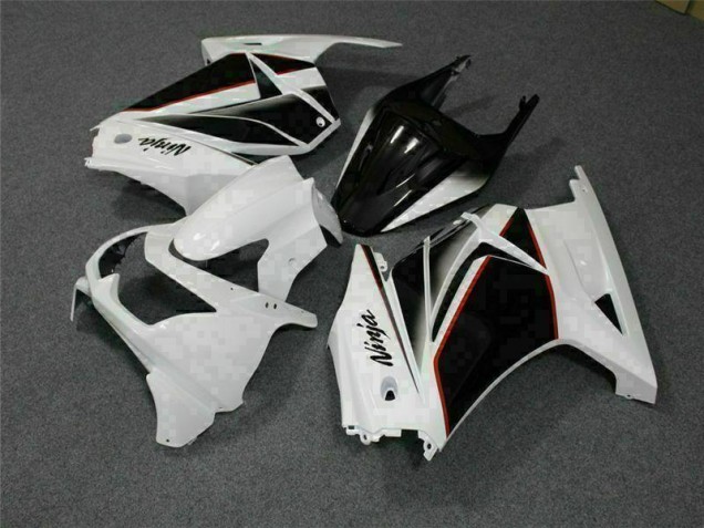 EX250 08-12 Verkleidung - Weiß Schwarz Ninja EX250 08-12 Verkleidung - Weiß Schwarz Ninja