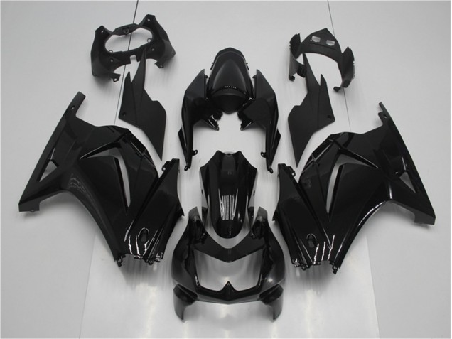 EX250 08-12 Verkleidungen - Glänzend Schwarz EX250 08-12 Verkleidungen - Glänzend Schwarz