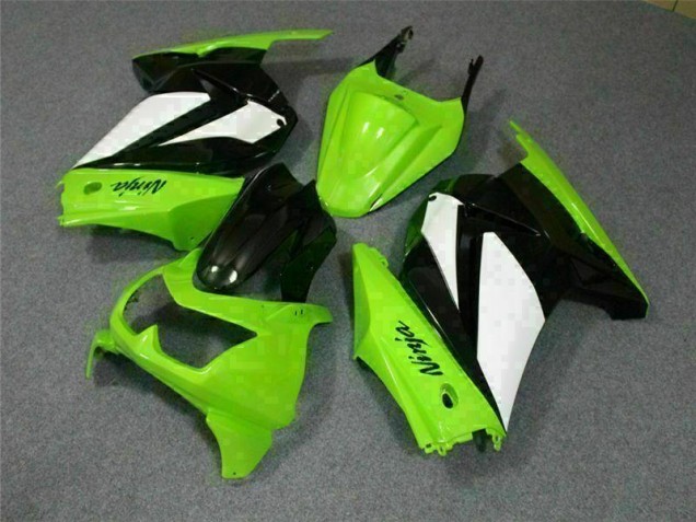 EX250 08-12 Verkleidungen - Grün Schwarzer Ninja EX250 08-12 Verkleidungen - Grün Schwarzer Ninja