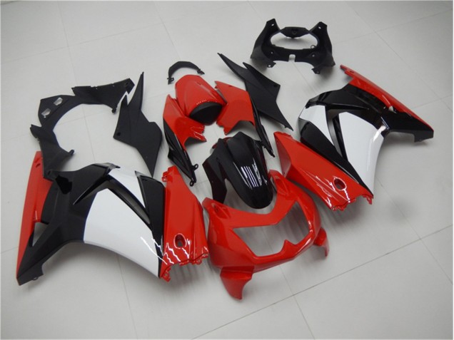 EX250 08-12 Verkleidungen - Rot Schwarz Weiß EX250 08-12 Verkleidungen - Rot Schwarz Weiß