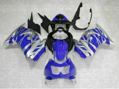 EX250 08-12 Verkleidungen - Schwarz Blau