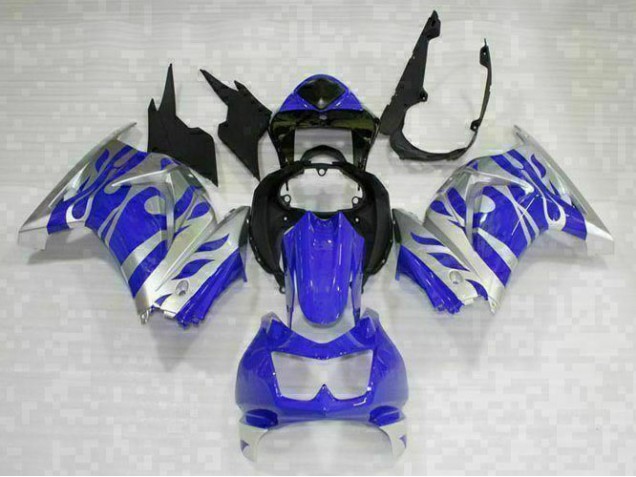 EX250 08-12 Verkleidungen - Schwarz Blau EX250 08-12 Verkleidungen - Schwarz Blau