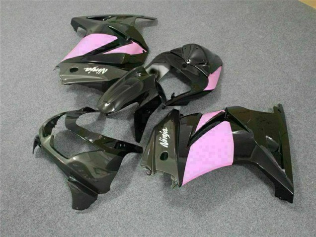 EX250 08-12 Verkleidungen - Schwarz Rosa Ninja EX250 08-12 Verkleidungen - Schwarz Rosa Ninja