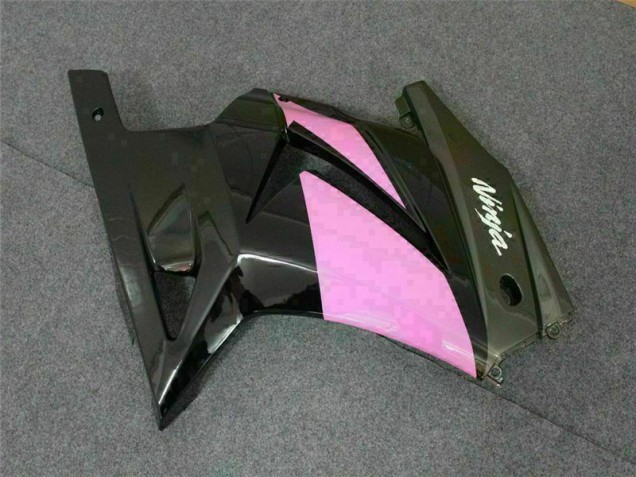 EX250 08-12 Verkleidungen - Schwarz Rosa Ninja EX250 08-12 Verkleidungen - Schwarz Rosa Ninja
