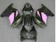 EX250 08-12 Verkleidungen - Schwarz Rosa Ninja EX250 08-12 Verkleidungen - Schwarz Rosa Ninja