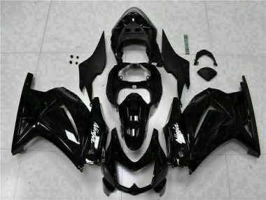 EX250 08-12 Verkleidungen - Schwarzer Ninja