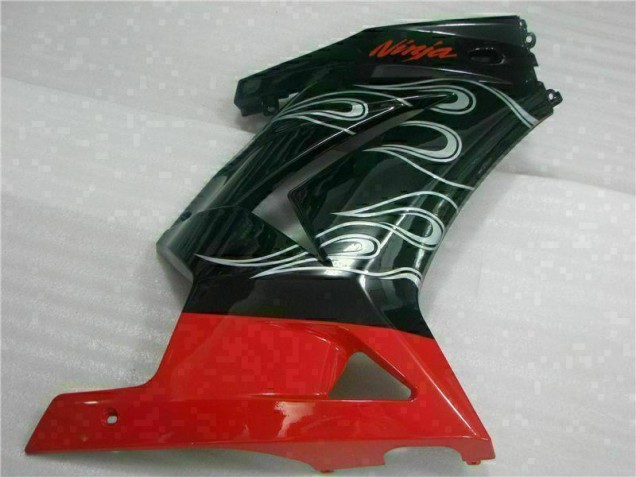EX250 08-12 Verkleidungen - Schwarzer Roter Ninja EX250 08-12 Verkleidungen - Schwarzer Roter Ninja