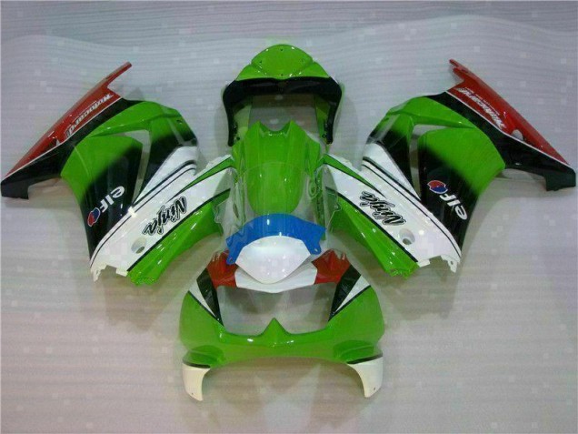 EX250 08-12 Verkleidungen - Weiß Grün Schwarz Ninja EX250 08-12 Verkleidungen - Weiß Grün Schwarz Ninja