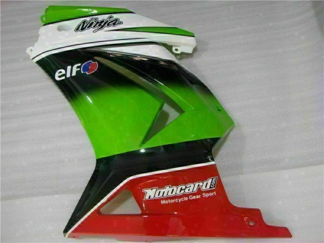 EX250 08-12 Verkleidungen - Weiß Grün Schwarz Ninja EX250 08-12 Verkleidungen - Weiß Grün Schwarz Ninja