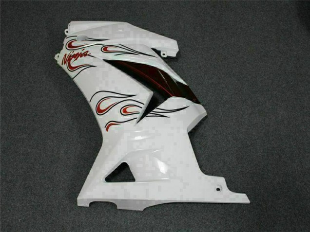 EX250 08-12 Verkleidungen - Weiß Rot EX250 08-12 Verkleidungen - Weiß Rot