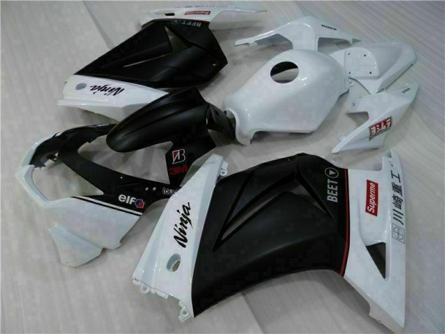 EX250 08-12 Verkleidungen - Weiß Schwarz Ninja EX250 08-12 Verkleidungen - Weiß Schwarz Ninja