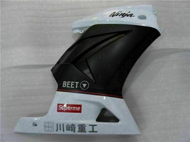 EX250 08-12 Verkleidungen - Weiß Schwarz Ninja EX250 08-12 Verkleidungen - Weiß Schwarz Ninja