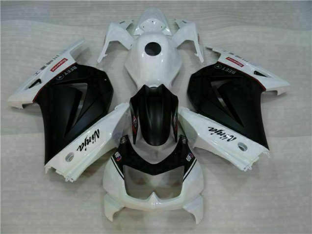 EX250 08-12 Verkleidungen - Weiß Schwarz Ninja EX250 08-12 Verkleidungen - Weiß Schwarz Ninja