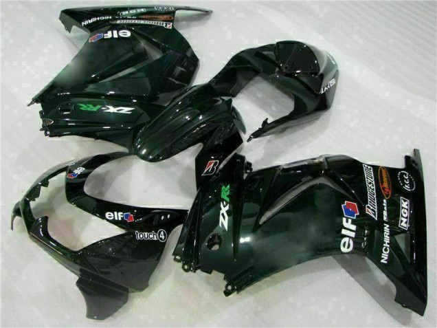 EX250 08-12 VollVerkleidungen & Plastik - Schwarz EX250 08-12 VollVerkleidungen & Plastik - Schwarz