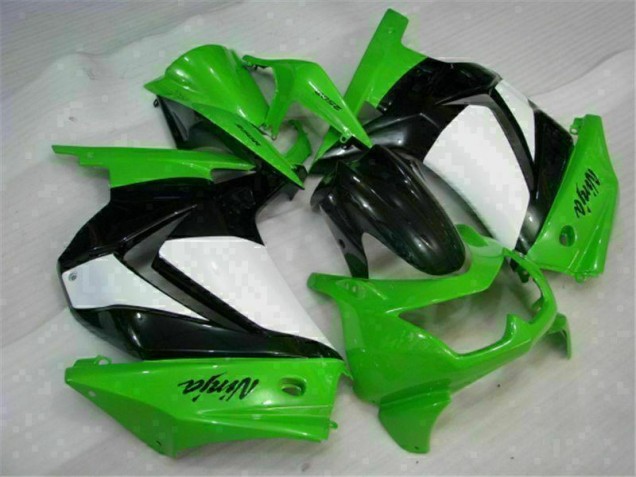 EX250 08-12 Vollverkleidung - Grün Schwarzer Ninja EX250 08-12 Vollverkleidung - Grün Schwarzer Ninja