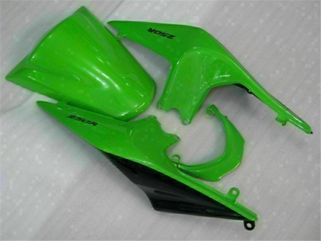 EX250 08-12 Vollverkleidung - Grün Schwarzer Ninja EX250 08-12 Vollverkleidung - Grün Schwarzer Ninja