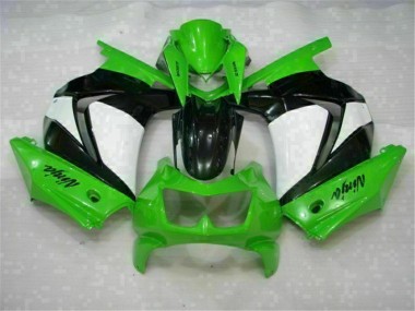 EX250 08-12 Vollverkleidung - Grün Schwarzer Ninja