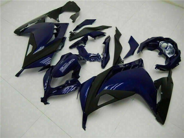 EX300 13-16 Verkleidungen - Blau Schwarz EX300 13-16 Verkleidungen - Blau Schwarz