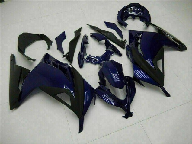EX300 13-16 Verkleidungen - Blau Schwarz EX300 13-16 Verkleidungen - Blau Schwarz