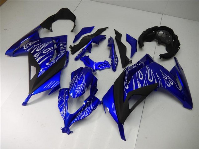 EX300 13-16 Verkleidungen - Blau Weiß Schwarz EX300 13-16 Verkleidungen - Blau Weiß Schwarz